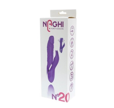 Wibrator-NAGHI NO.20 RECHARGEABLE DUO VIBRATOR